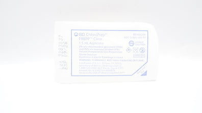 BD 930299 ChloraPrep FREPP Clear 1.5 mL Applicators